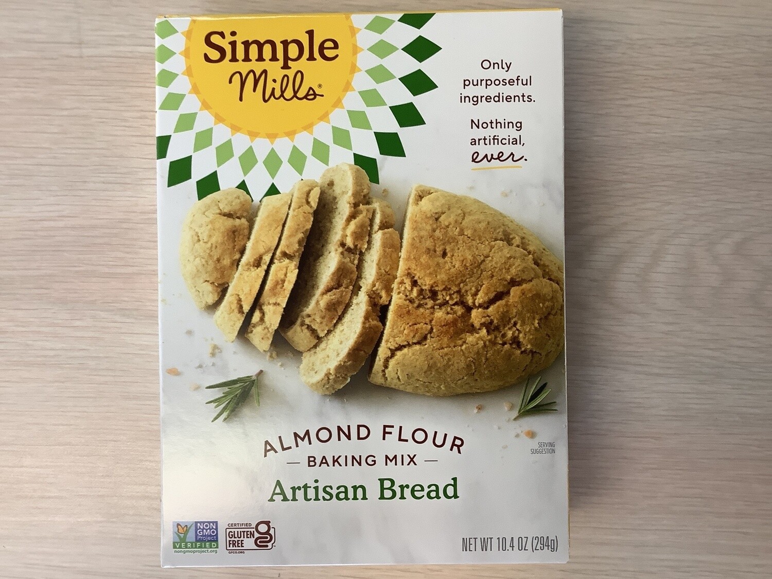 SIMPLE MILLS BREAD MIX ARTISAN 10.4 OZ