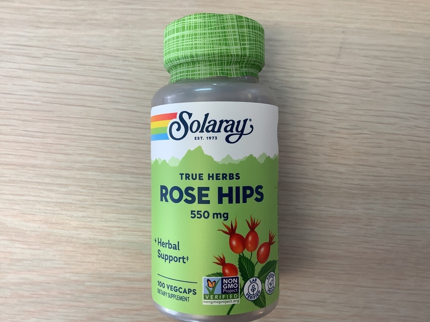 SOLARAY Rose Hips 550mg 100 ct Cap