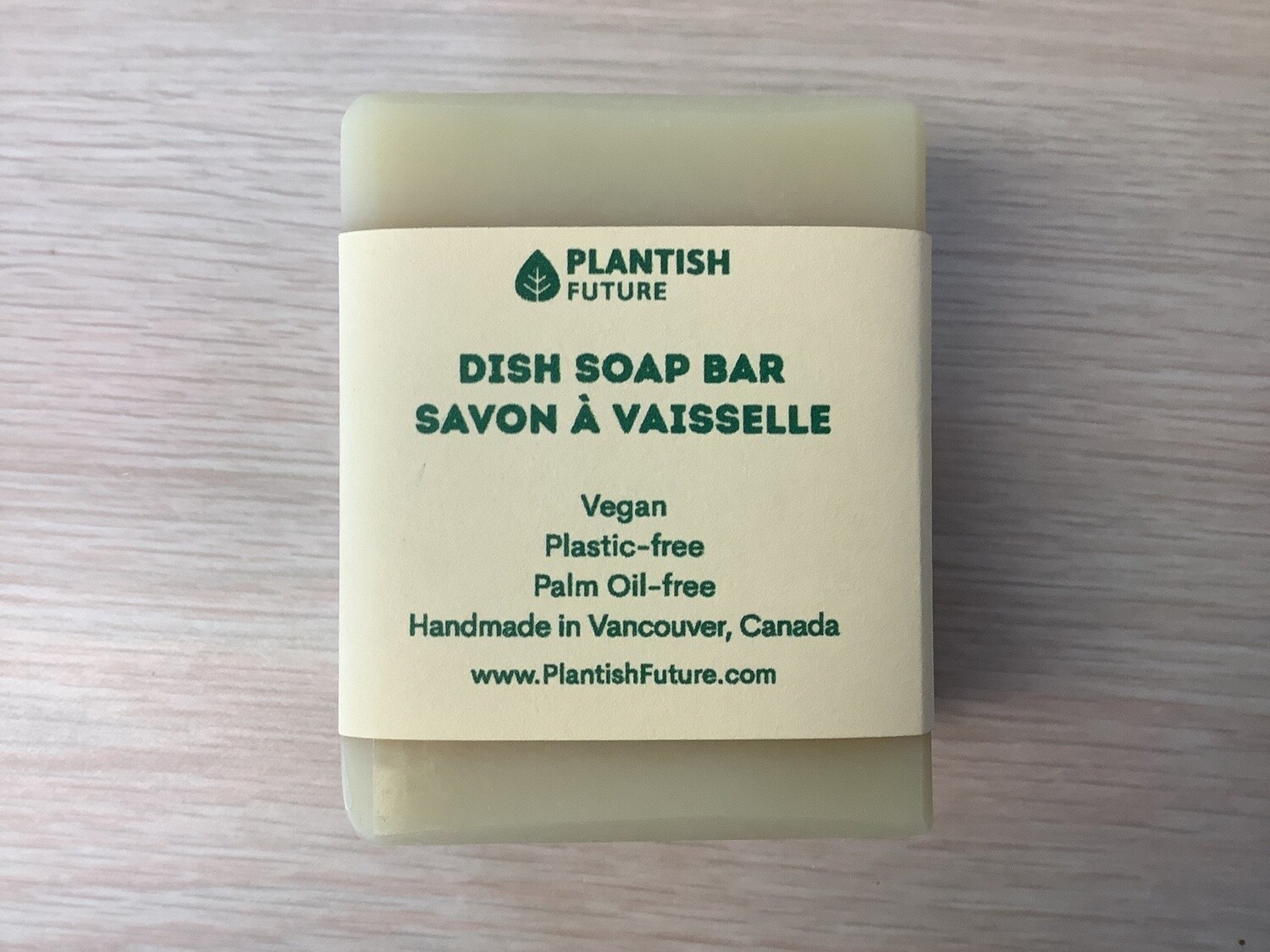 PLANTISH SOLID DISH SOAP BAR 8 oz