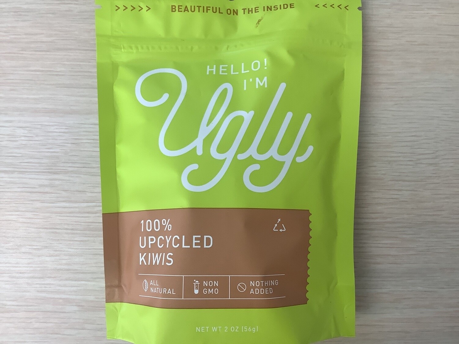 HELLO IM UGLY DRIED SLICED KIWI 2 oz