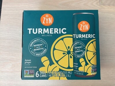 ZYN LEMON GINGER 12 OZ 6 PK