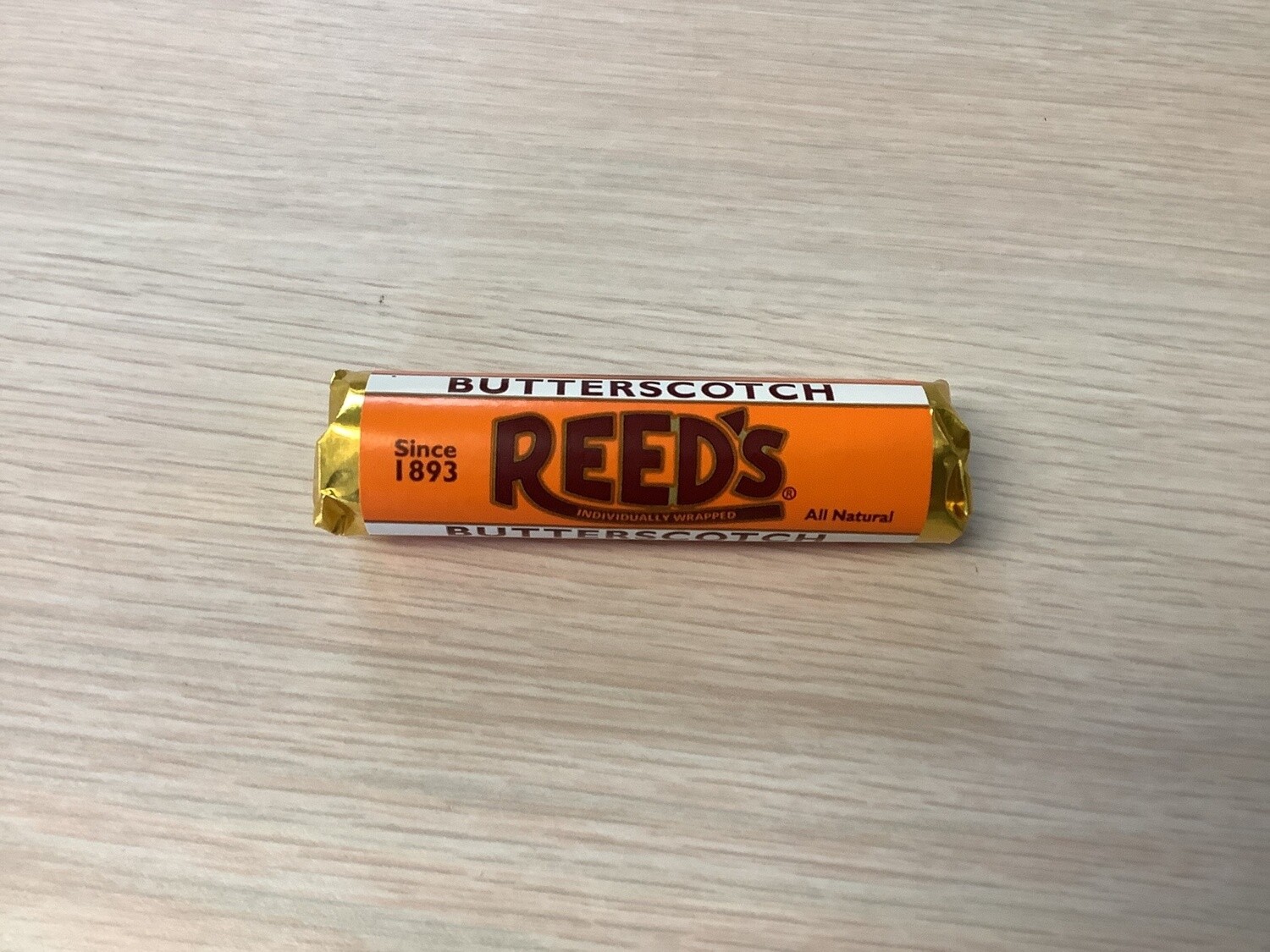 REEDS BUTTERSCOTCH CANDY ROLL single