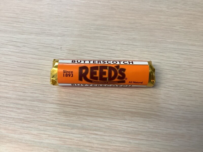 REEDS BUTTERSCOTCH CANDY ROLL single