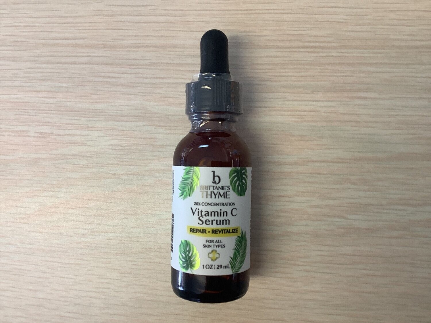 BRITTANIES THYME VITAMIN C SERUM 1 OZ