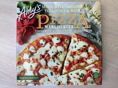 AMYS PIZZA MARGHERITA NON-GMO FROZEN 13 OZ