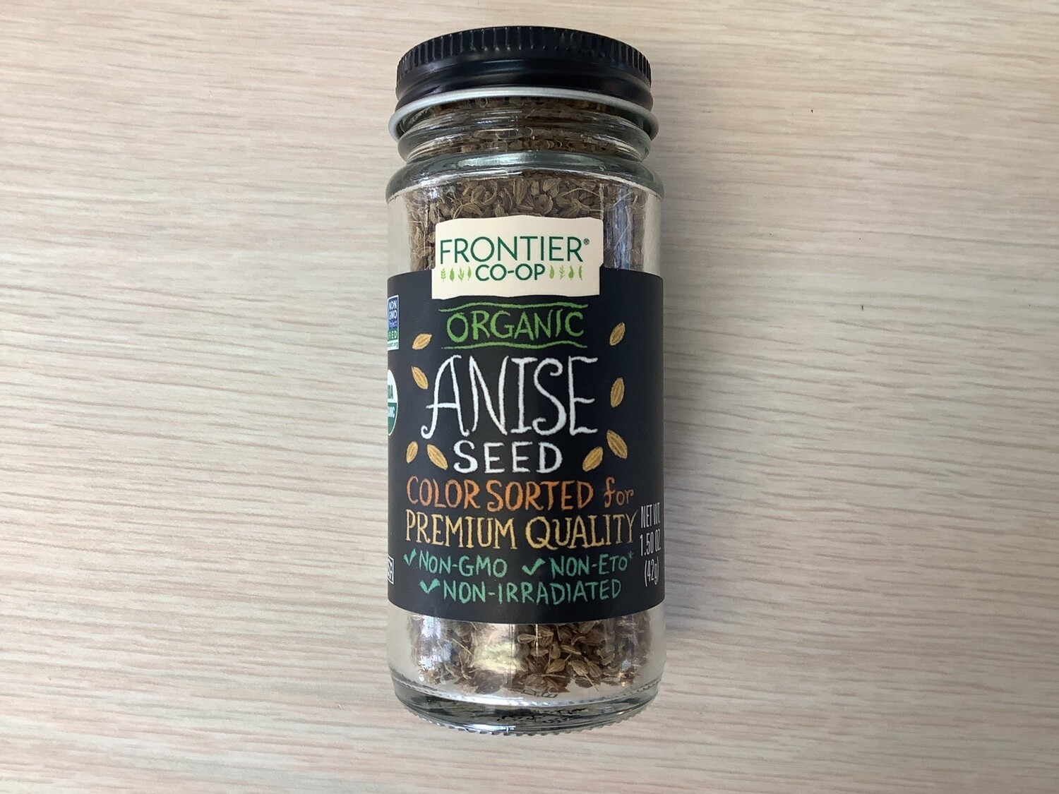 FRONTIER Anise seed whole organic 1.5 oz