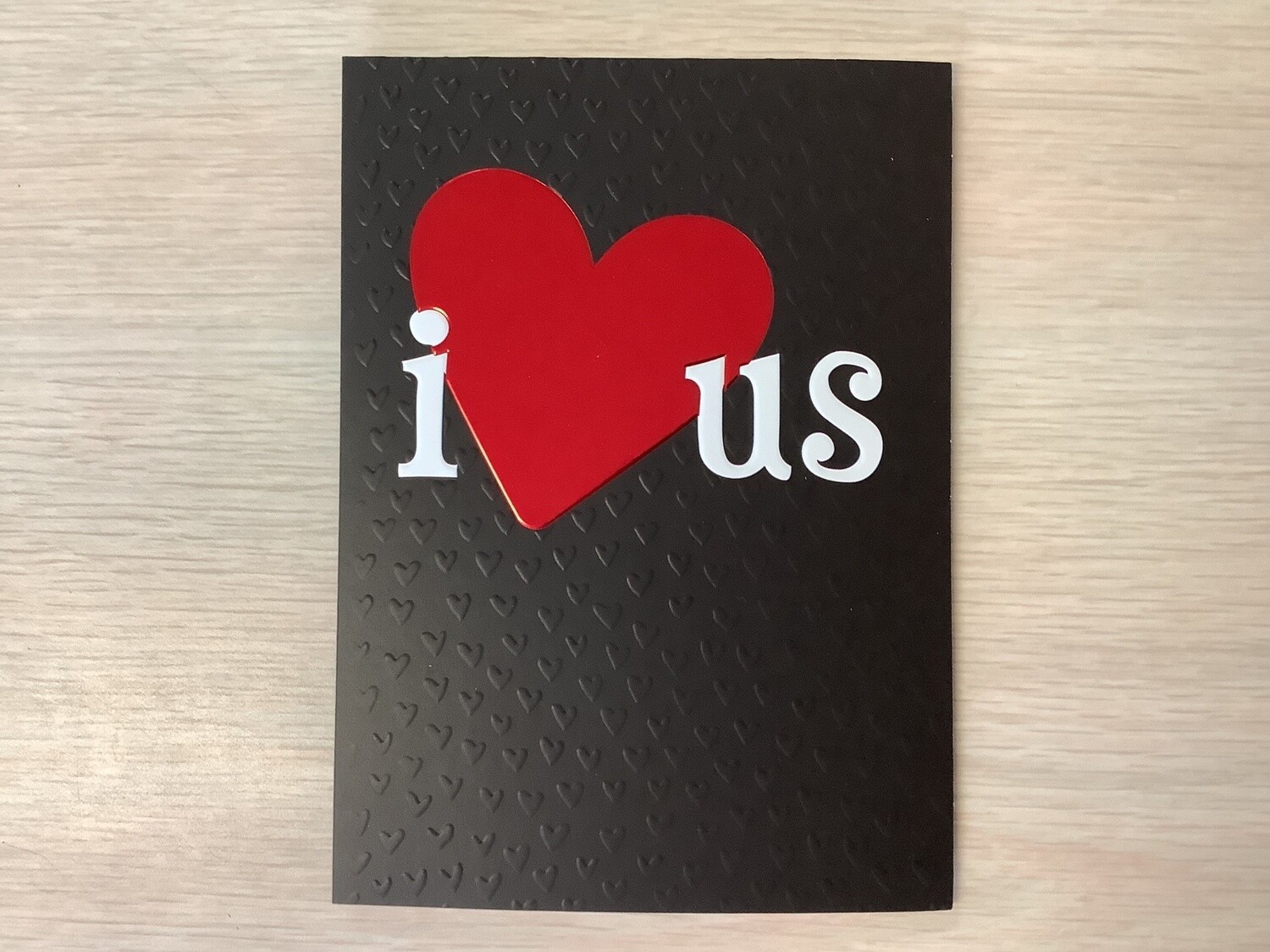 AVANTI HOLIDAY I HEART US VALENTINES DAY CARD