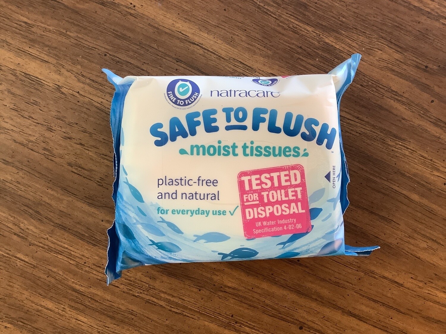 NATRACARE MOIST TOILETTE TISSUES WIPES FLUSHABLE 30 CNT