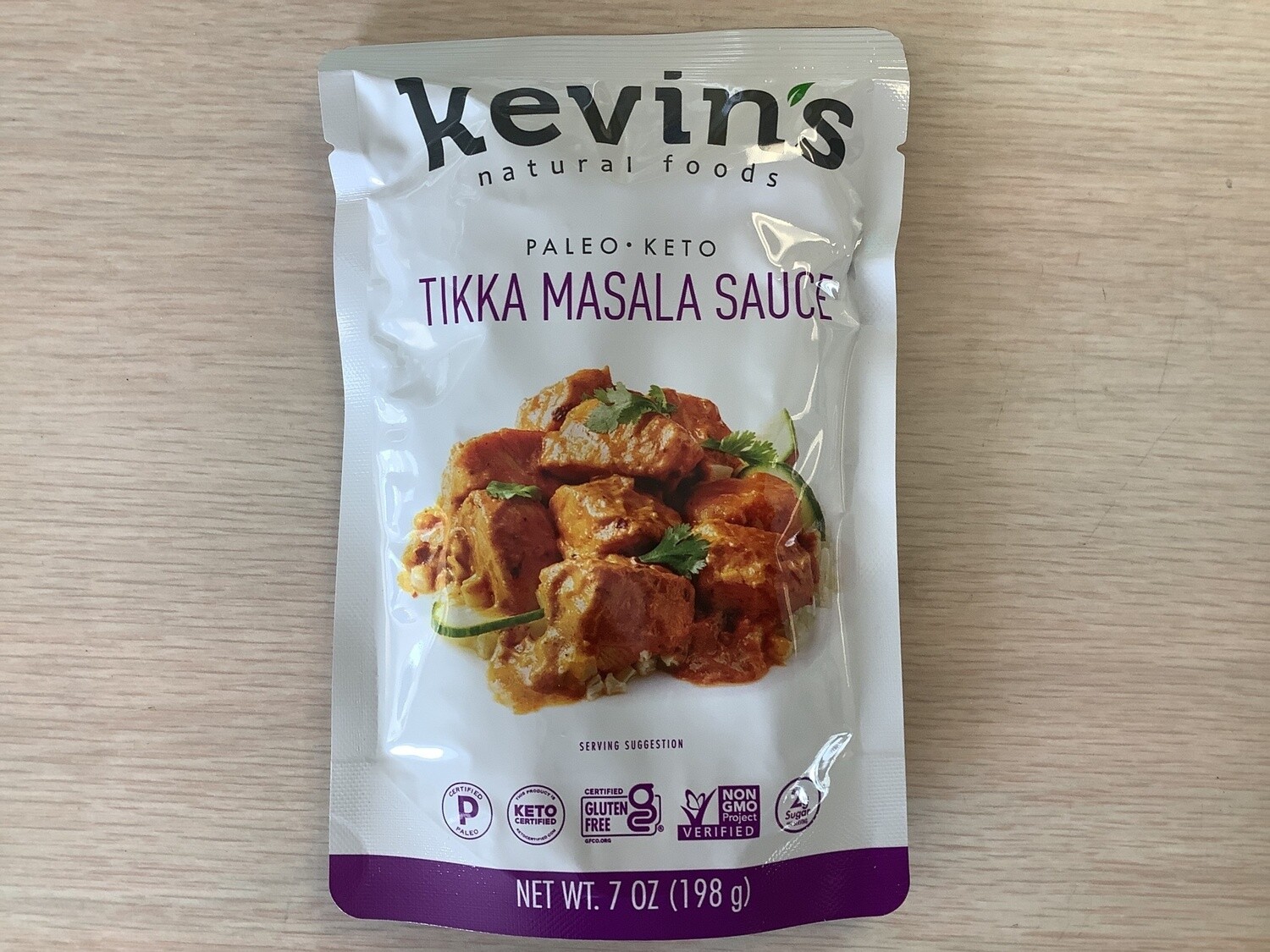 KEVINS NATURAL FOODS TIKKA MASALA SAUCE 7 Oz