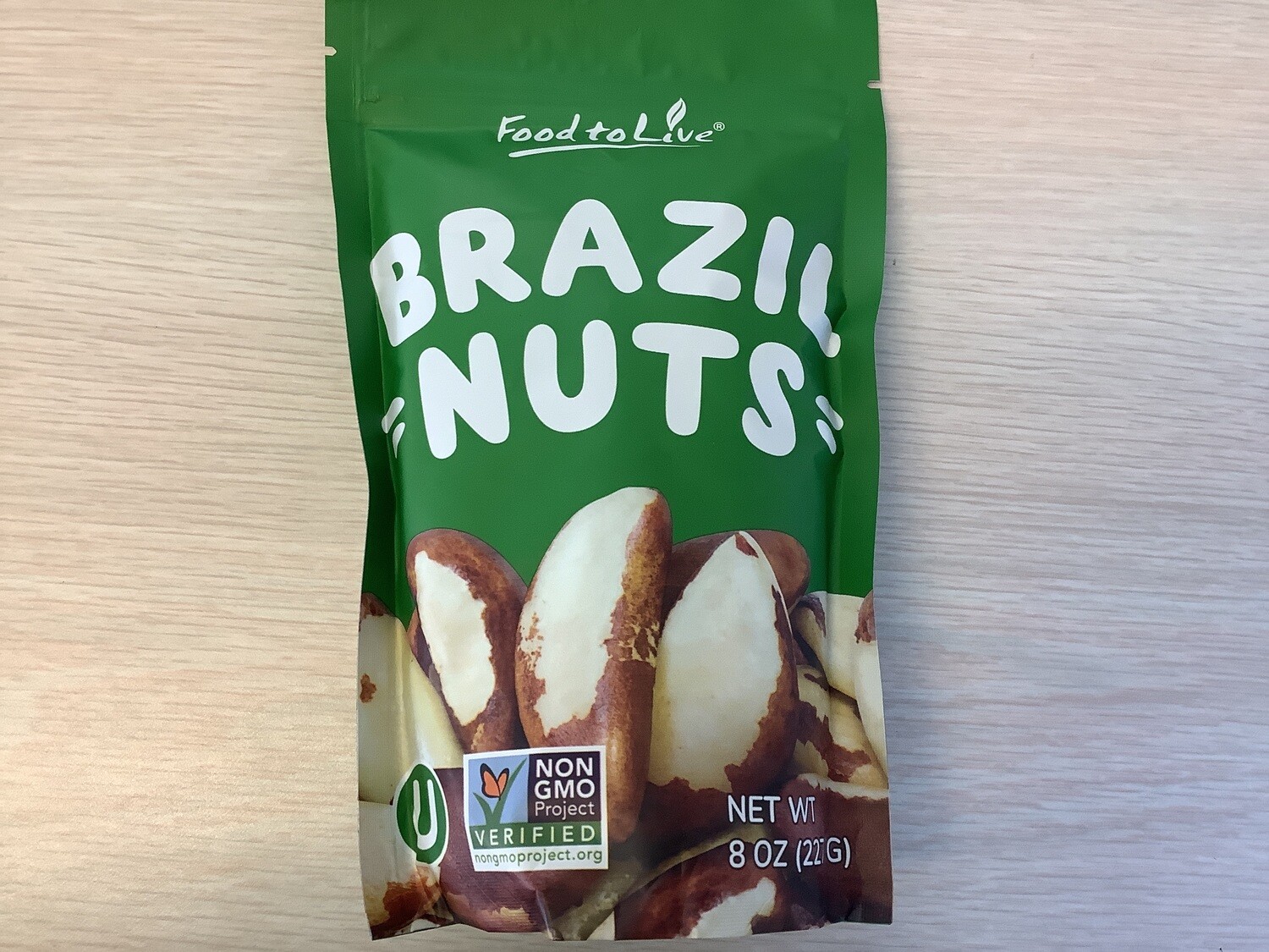 FOOD TO LIVE Raw Brazil Nuts – Non-Gmo Verified, Whole, Unsalted, Kosher 8 oz