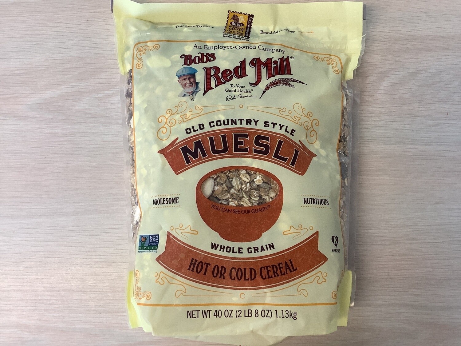 BOBS RED MILL CEREAL MUESLI 40 OZ