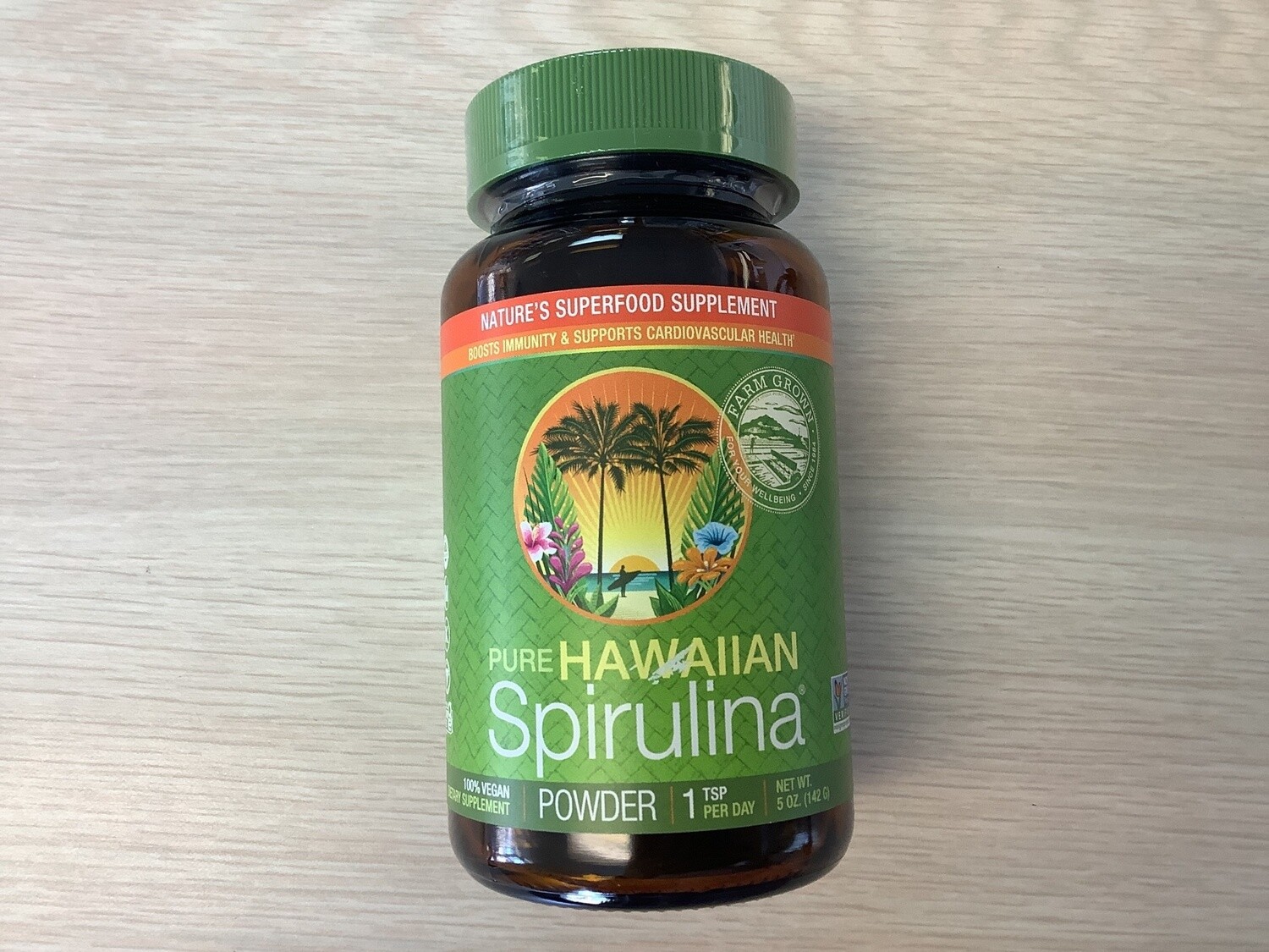 NUTREX PURE HAWAIIAN SPIRULINA POWDER 5 OZ