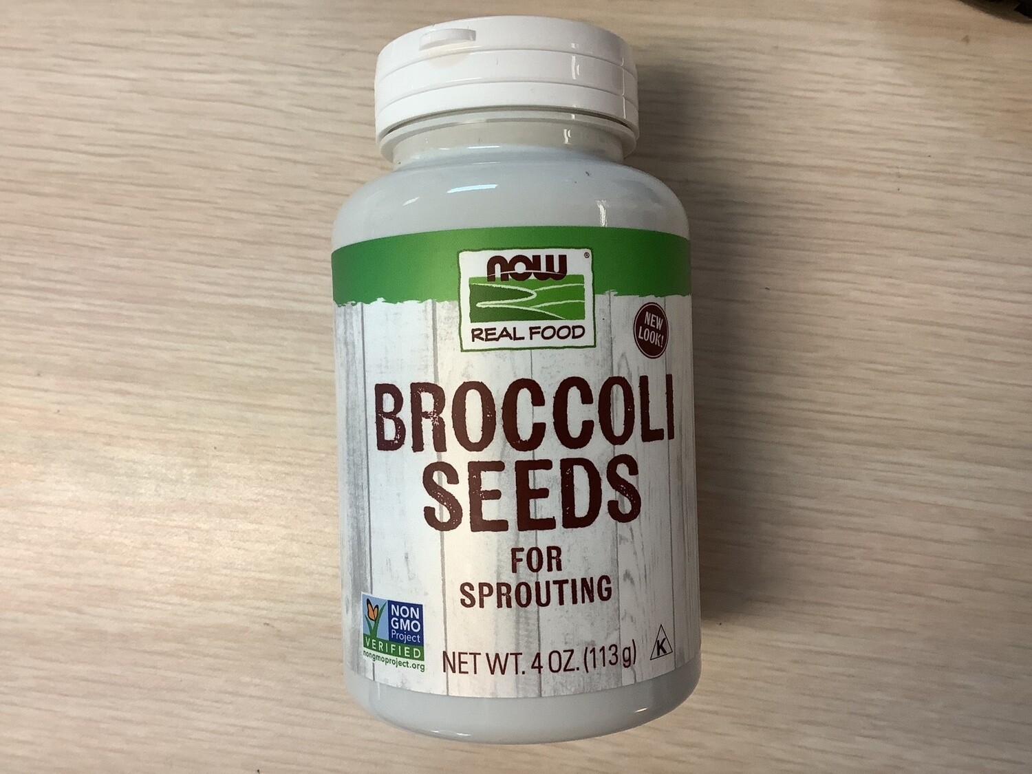 NOW BROCCOLI SEEDS SPROUT 4 OZ