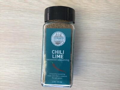 OCEANS BALANCE SEASONING CHILI LIME SEAWEED 2.3 OZ