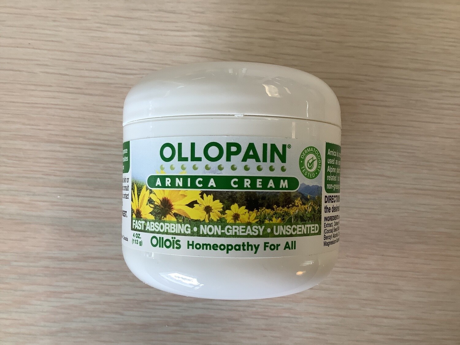 OLLOIS Ollopain Arnica Cream 4 oz