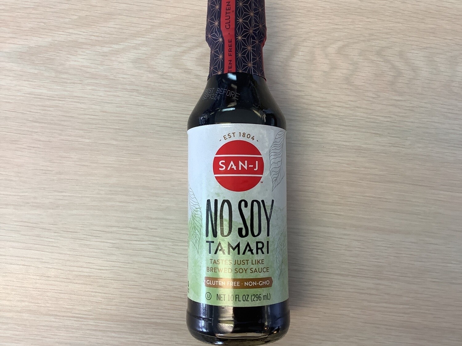 SAN-J TAMARI NO SOY SAUCE GLUTEN FREE NON GMO 10 OZ single