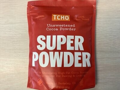 TCHO COCOA POWDER UNSWEETENED ORGANIC 6.7 OZ