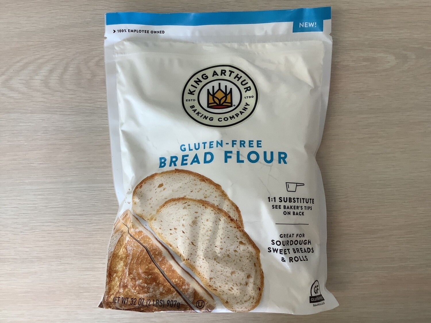 KING ARTHUR BREAD FLOUR GLUTEN FREE 2 LB