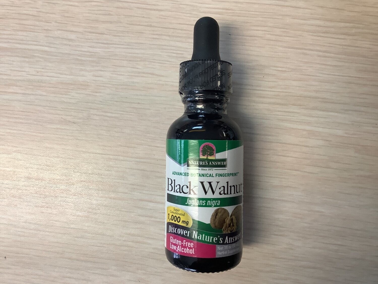NATURES ANSWER Black Walnut 1 oz 1000 mg