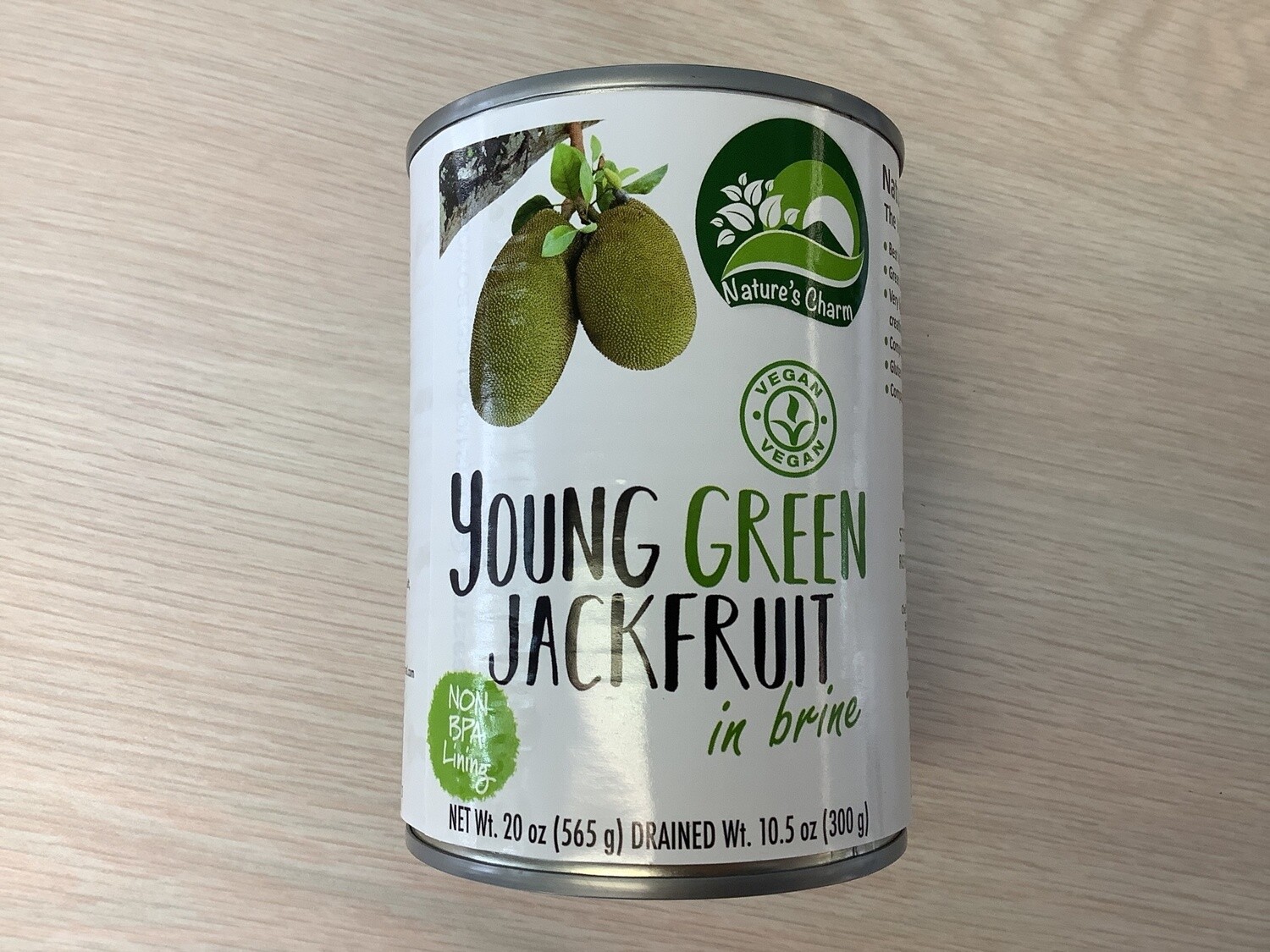 NATURES CHARM JACKFRUIT YOUNG GREEN BRINE 20 OZ