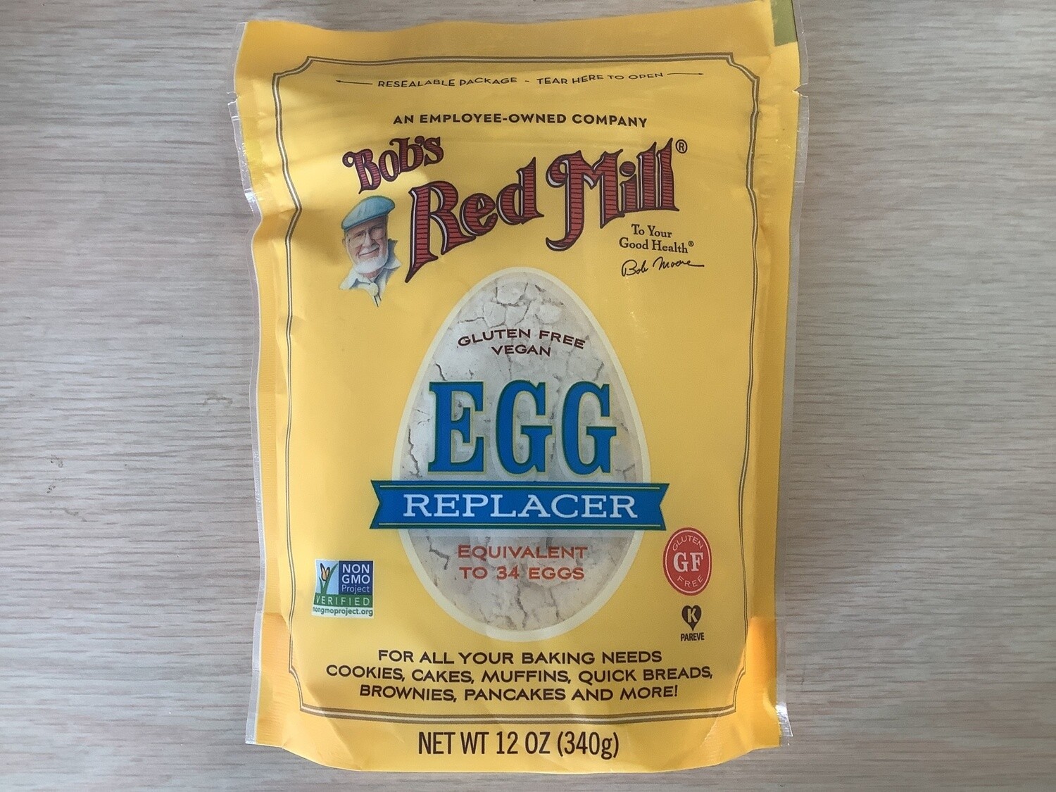 BOBS RED MILL EGG REPLACER GLUTEN FREE 12 OZ