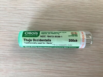 OLLOIS Thuja Occidentalis 200CK Vegan Organic 30 cnt