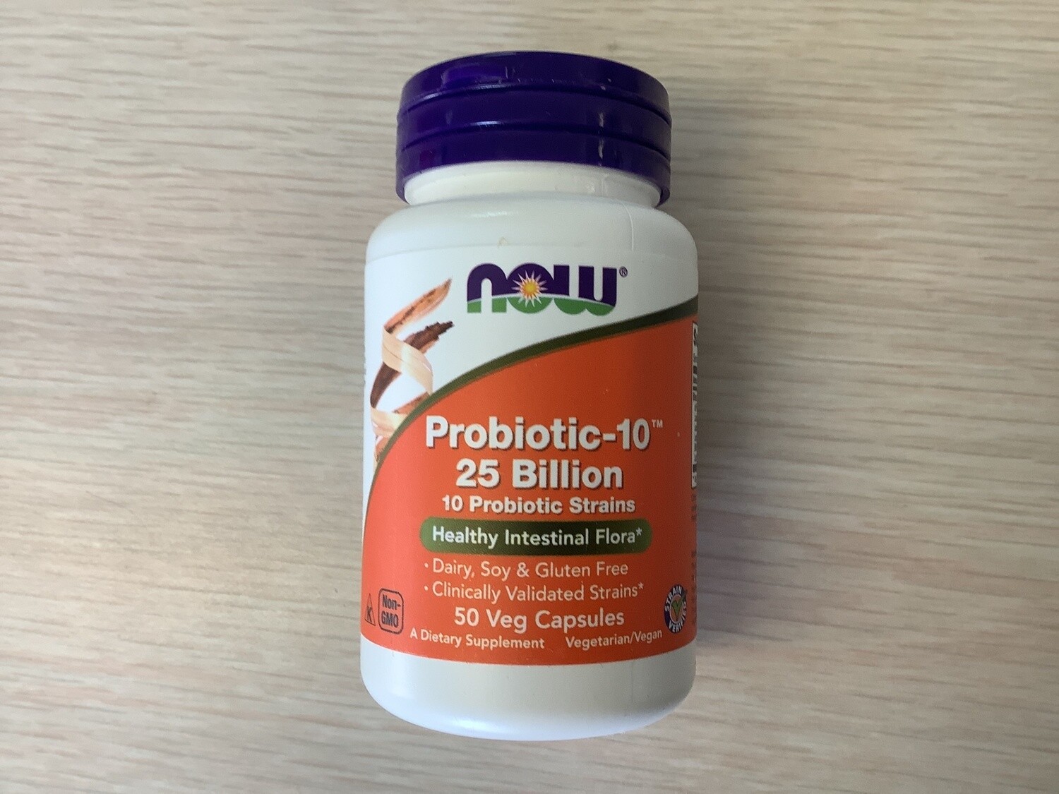 NOW PROBIOTIC-10 25 BILLION 50 VCAPS