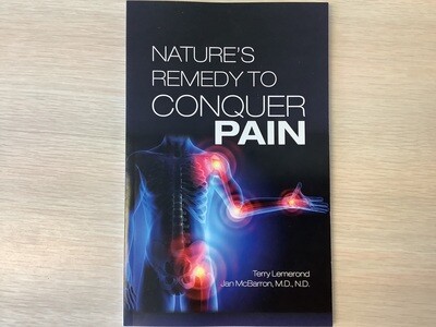 TERRY NATURALLY CONQUER PAIN BOOK