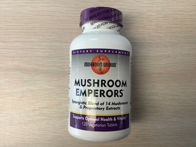 MUSHROOM WISDOM Mushroom Emperors 120 capsule
