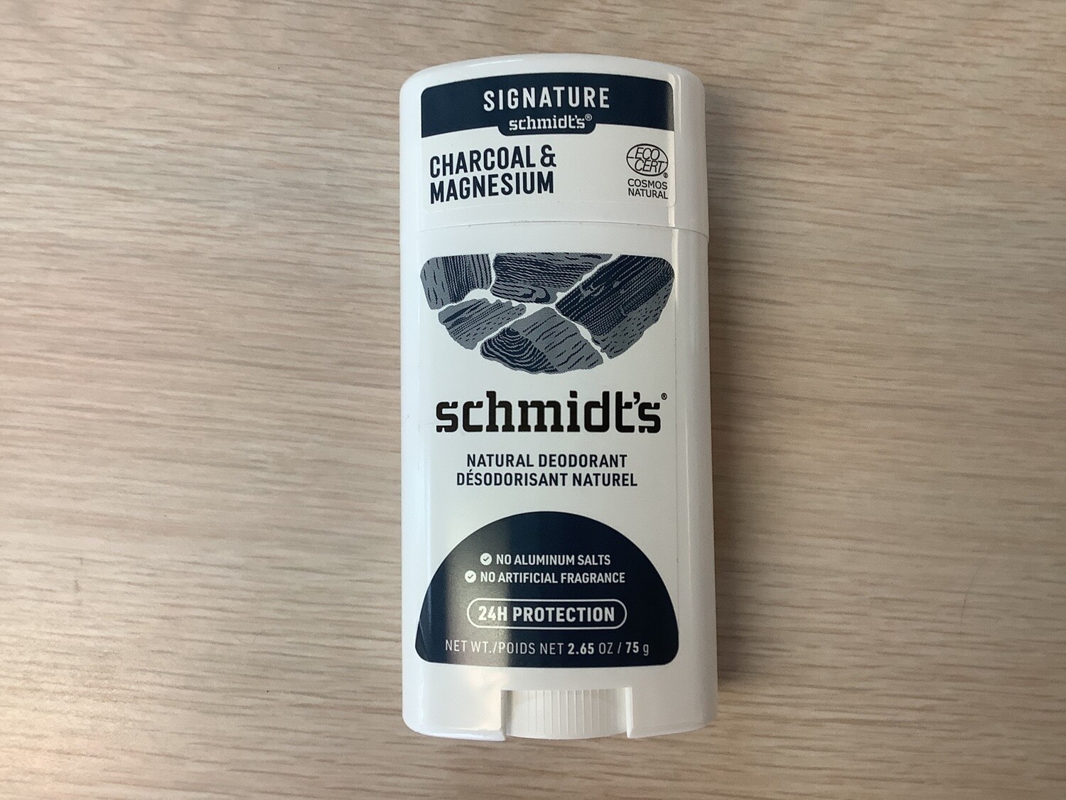 SCHMIDTS Deodorant Stick Charcoal + Magnesium 75g