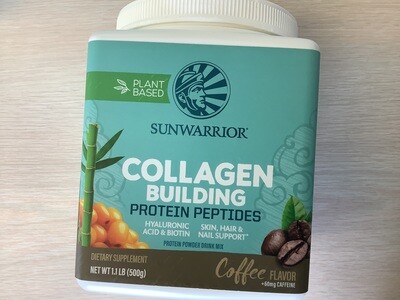 SUNWARRIOR COLLAGEN BUILDING PROTEIN PEPTIDES COFFEE 500 g