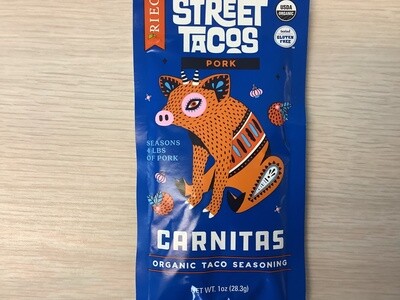 RIEGA TACO SEASONING PORK ST CARNITAS ORGANIC 1 OZ