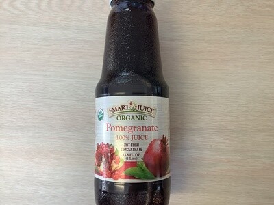 SMART JUICE POMEGRANATE JUICE ORGANIC 33.8 OZ