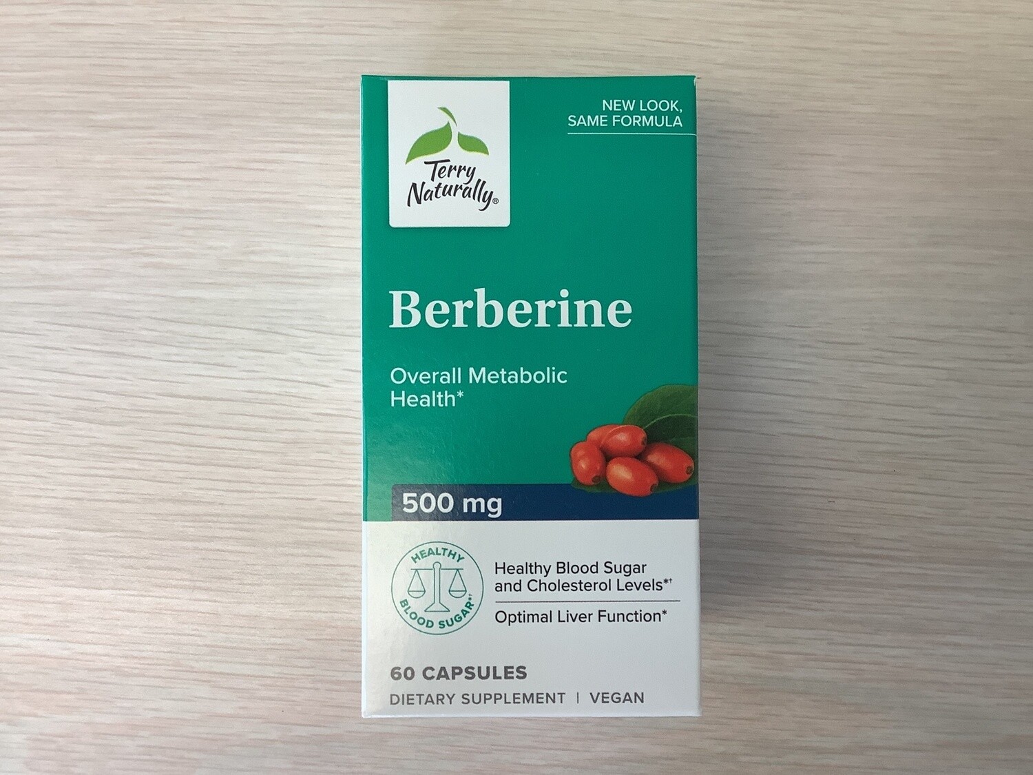 TERRY NATURALLY BERBERINE 500 mg 60 caps