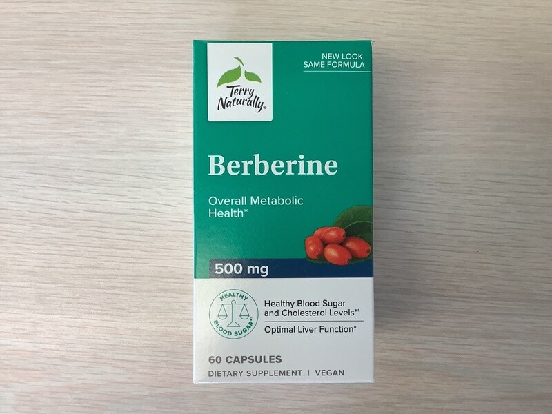 TERRY NATURALLY BERBERINE 500 mg 60 caps