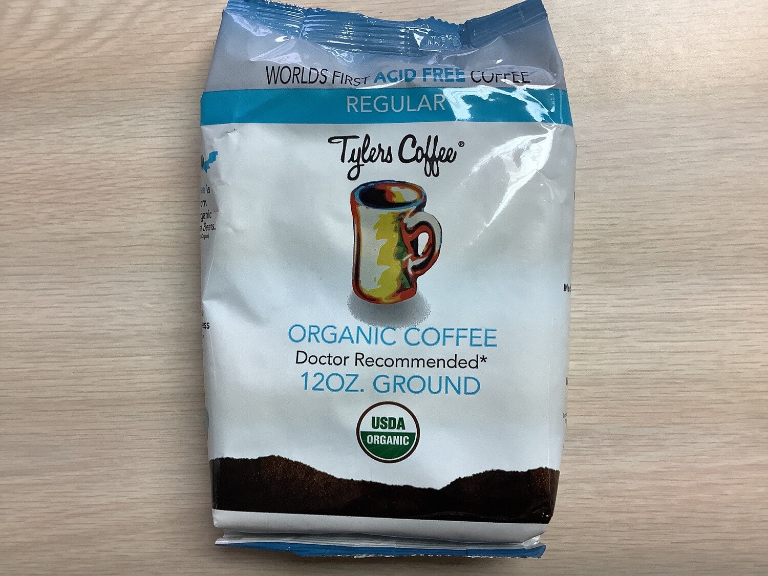 TYLERS COFFEE REGULAR GROUND 12 OZ