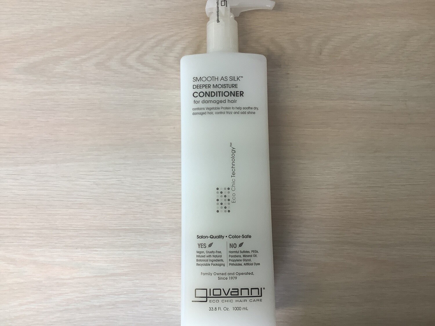 GIOVANNI SMOOTH AS SILK DEEPER MOISTURIZING CONDITIONER 33.8 oz