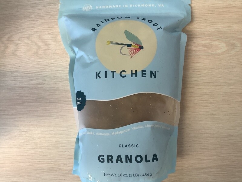 RAINBOW TROUT KITCHEN CLASSIC GRANOLA 16 Oz