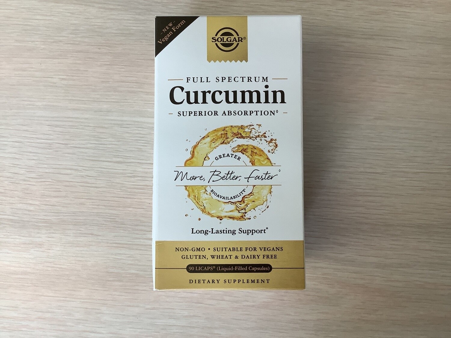 SOLGAR FULL SPECTRUM CURCUMIN 90 SOFTGELS