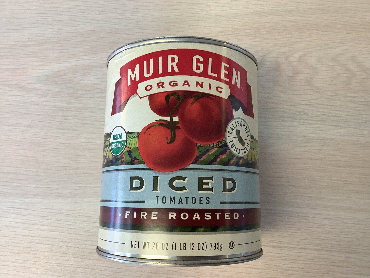 MUIR GLEN TOMATO FIRE ROASTED DICED 28 OZ