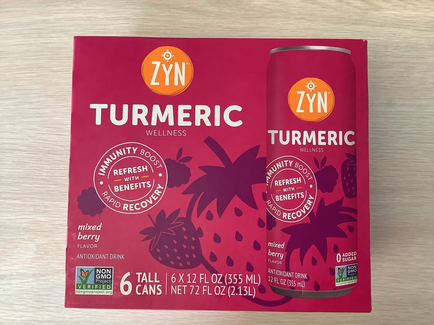 ZYN MIXED BERRY 12 OZ 6 PK