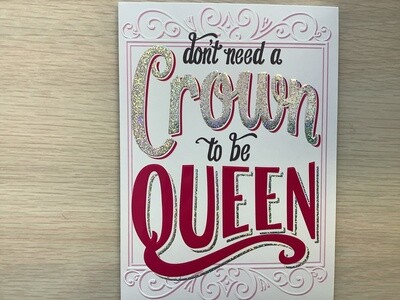 AVANTI CROWN MOTHERS DAY CARD