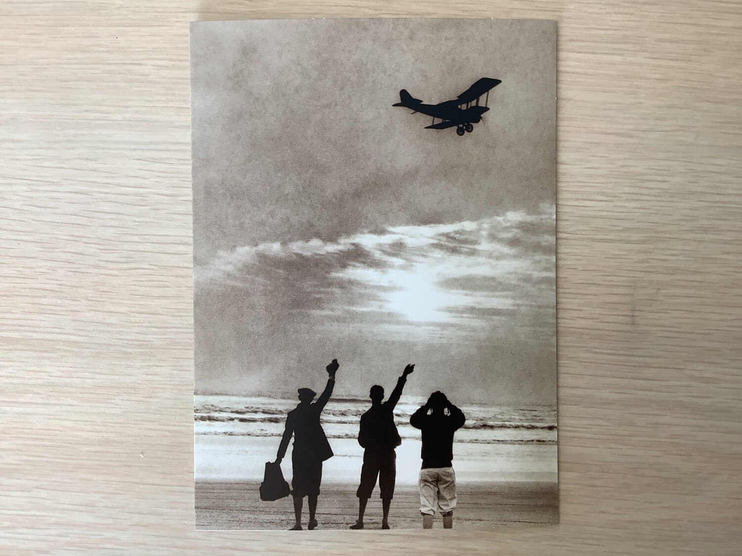 AVANTI AMERICA BIPLANE IN FLORIDA CONGRATULATIONS CARD