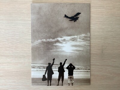 AVANTI AMERICA BIPLANE IN FLORIDA CONGRATULATIONS CARD