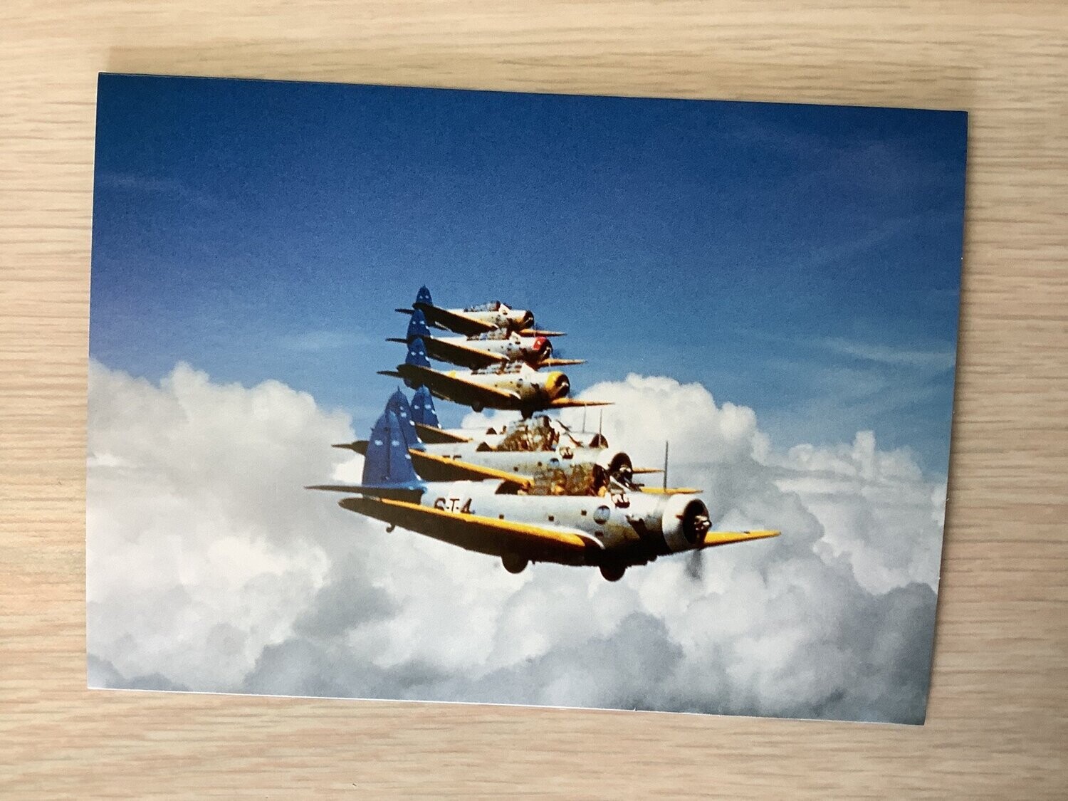 AVANTI AMERICA SQUADRON OF MILITARY PLANES GET WELL CARD