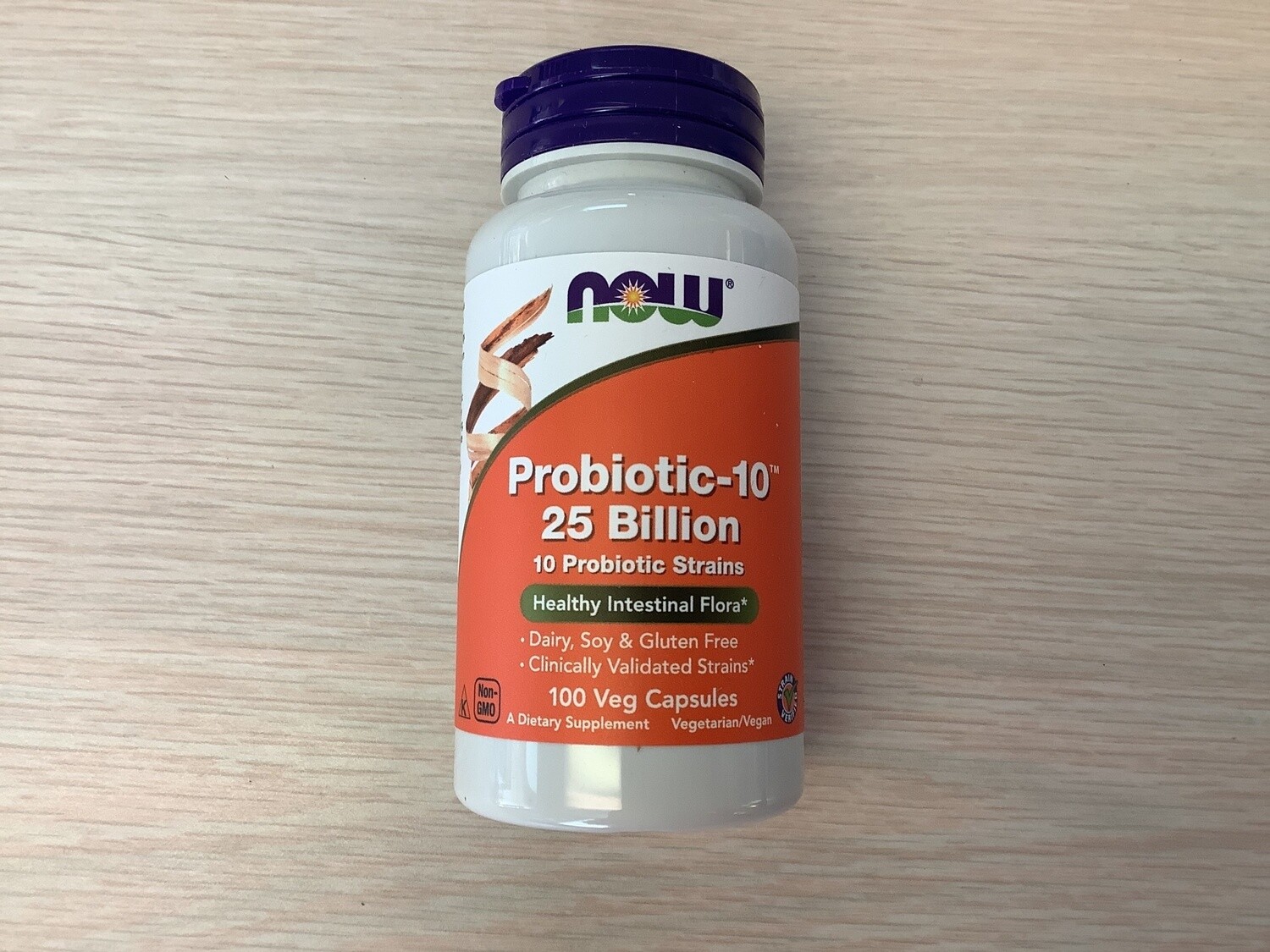 NOW PROBIOTIC-10 25 BILLION 100 VCAPS