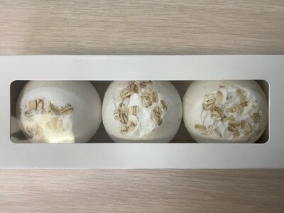 ENSO VANILLA OAT BATH BOMB 3 pk