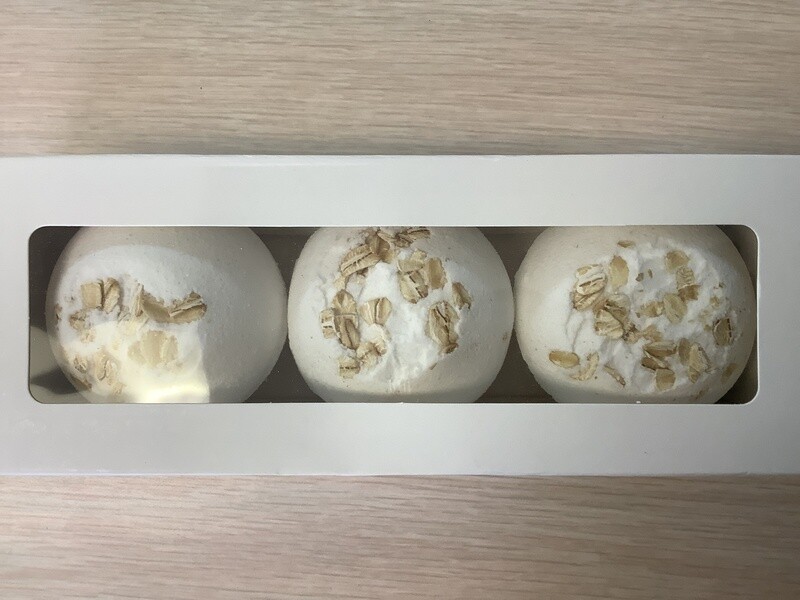 ENSO VANILLA OAT BATH BOMB 3 pk