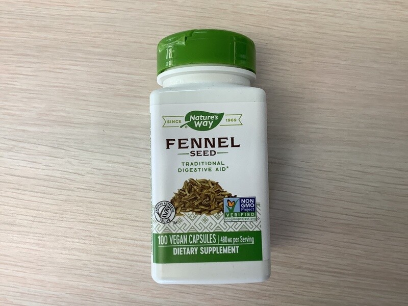 NATURES WAY FENNEL SEED 100 CP