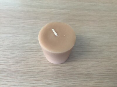 ALOHA BAY Chai Spice Light Brown Votive single